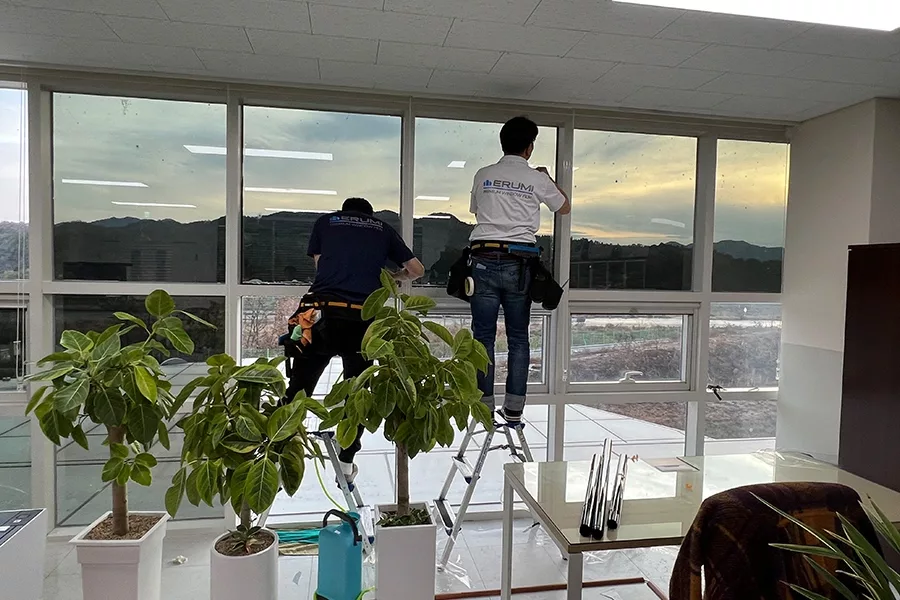 금산 건물썬팅 시공사례 4