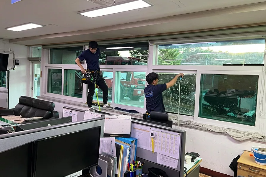 영월 건물썬팅 시공사례 4